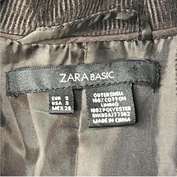 Zara Women's Corduroy Blazer - Picture 3 of 3